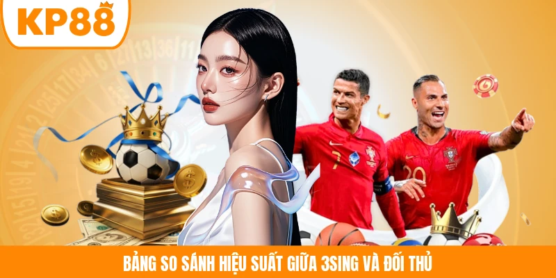 Bảng so sánh hiệu suất giữa 3Sing và đối thủ