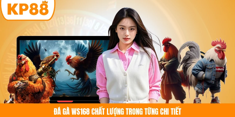 Đá gà WS168 chất lượng trong từng chi tiết